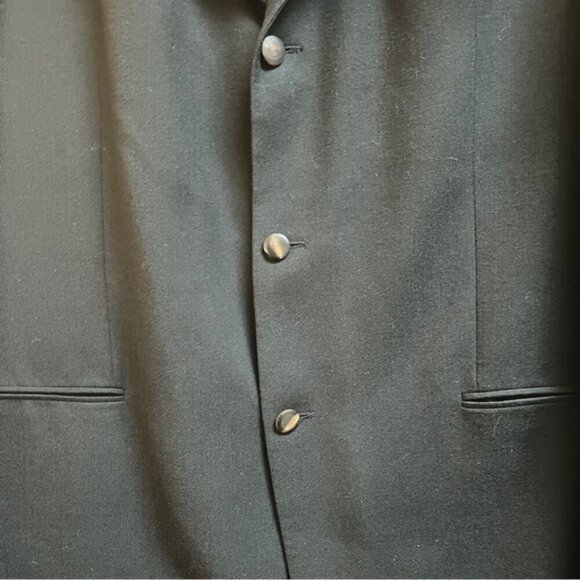 Vintage Hugo Boss Einstein wool 3 button blazer 24" PTP Sz XL - Picture 5 of 15
